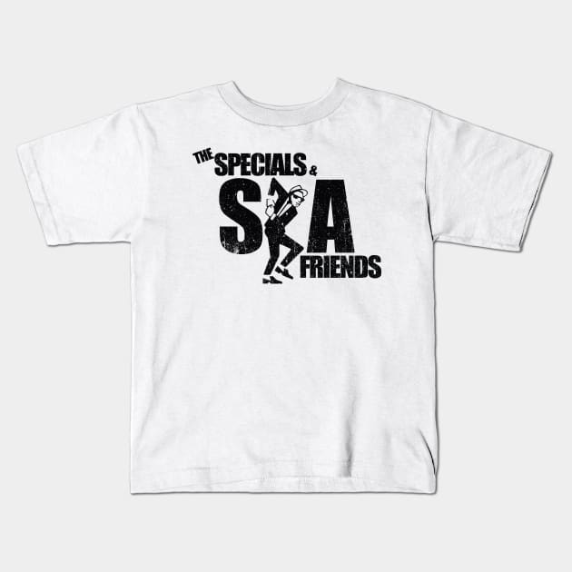 SKA Friends Kids T-Shirt by FelixSad